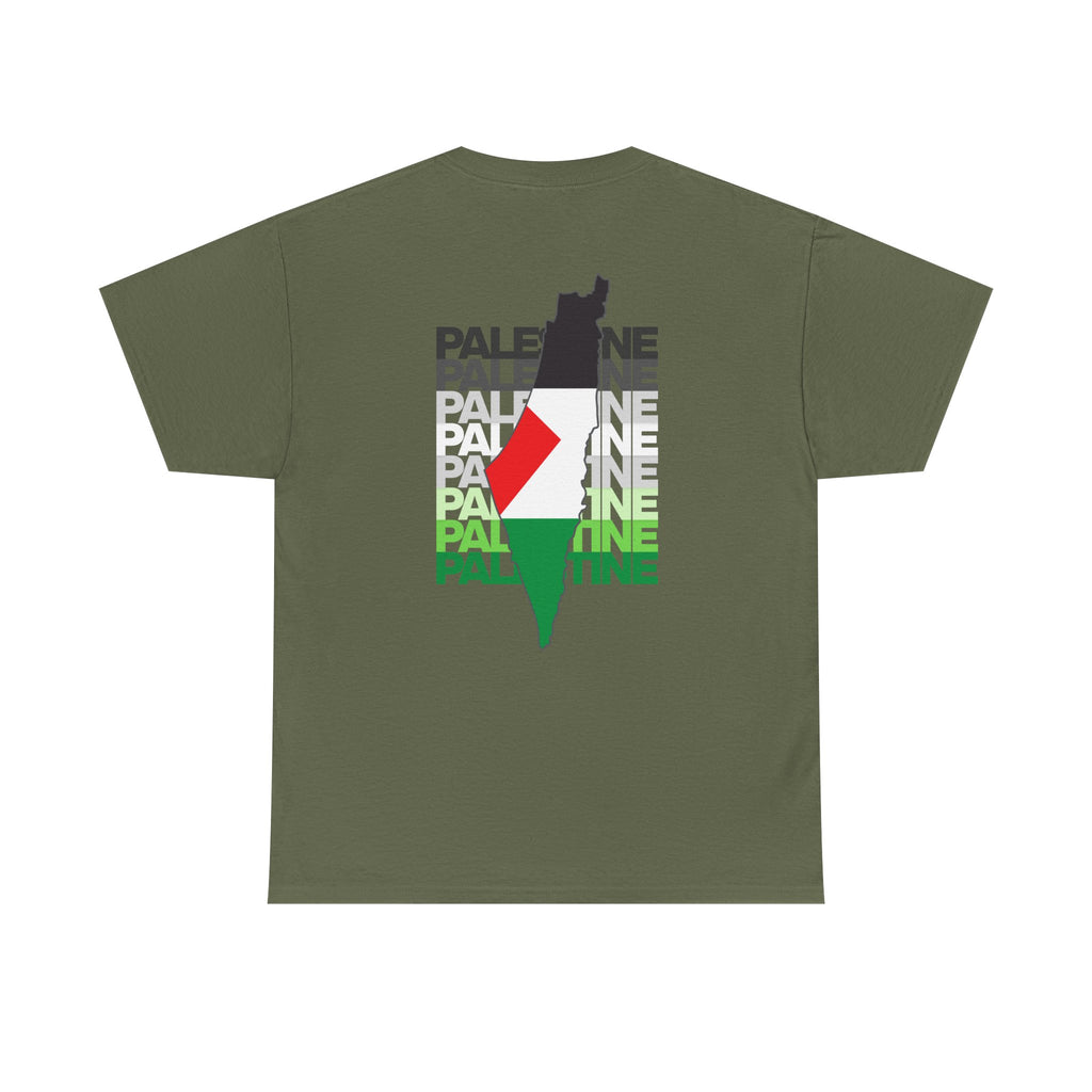 Palestine Graphic Tee, Unisex Heavy Cotton Shirt, Awareness T-Shirt, Casual Wear, Gift for Activists