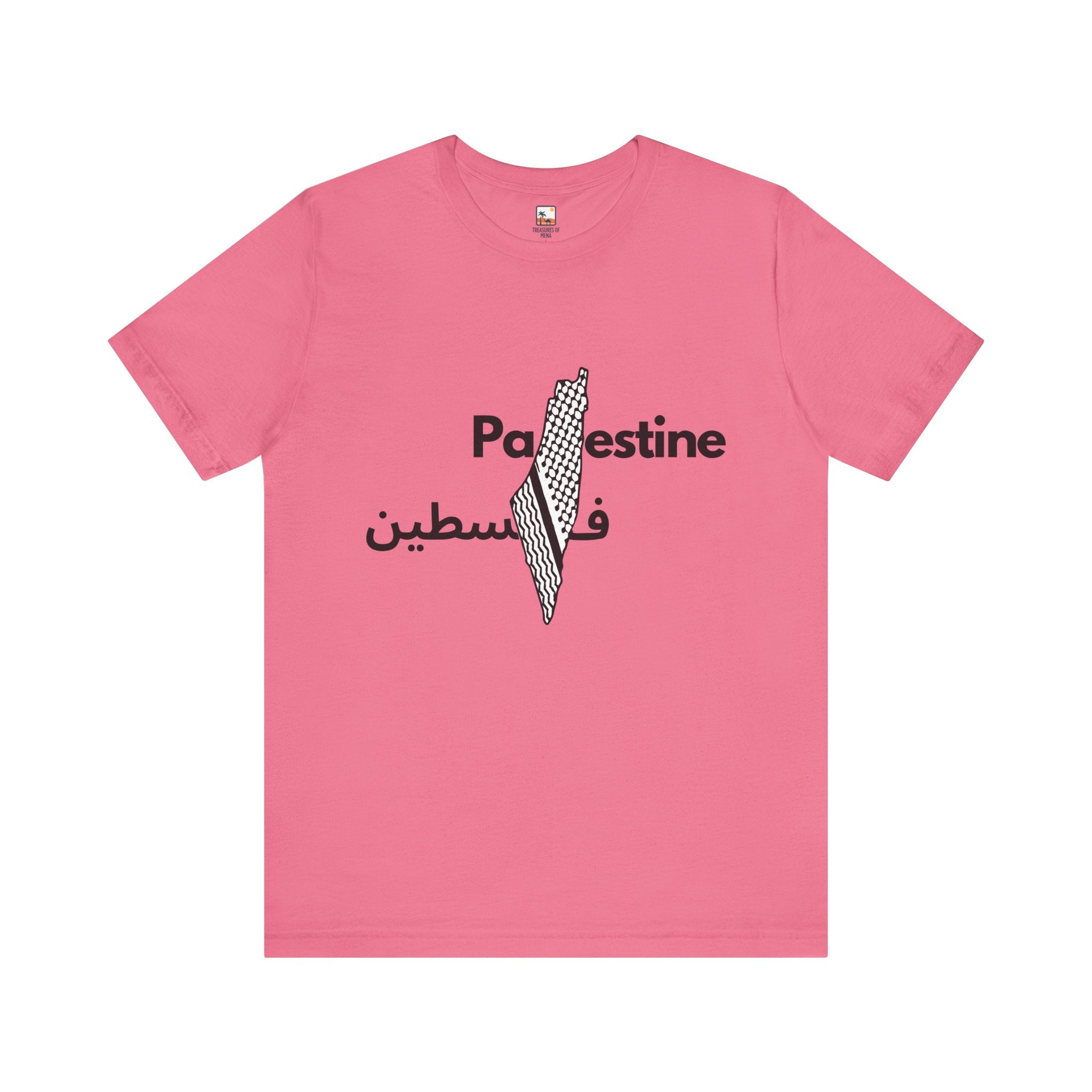 Palestine Graphic Tee, Unisex Short Sleeve Shirt, Pride Wear, Cultural Apparel, Gift for Activists, Casual Statement T-Shirt